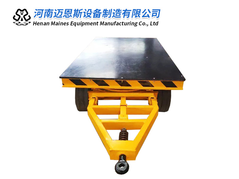 单向牵引平板车  载重20吨 坚固耐用