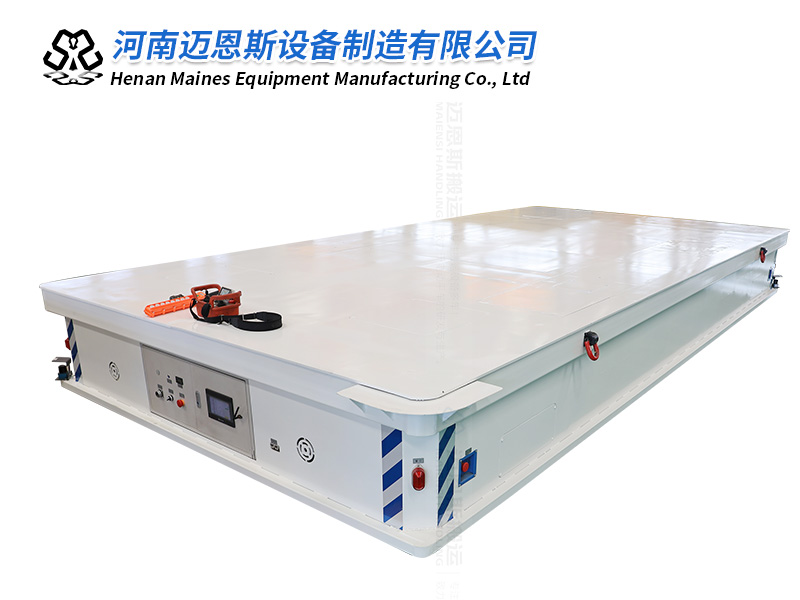 升降式舵轮电动平车研发成功