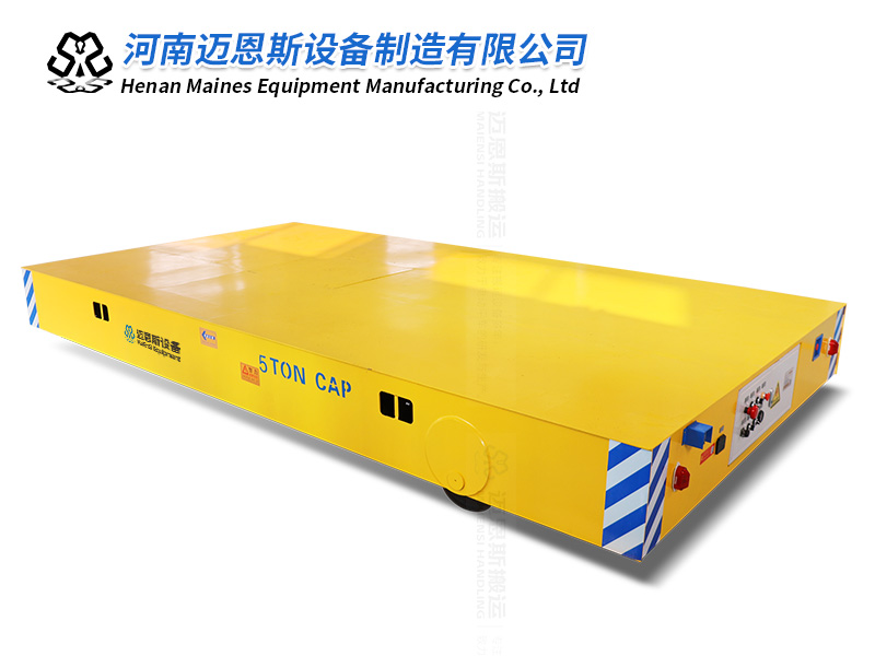 车间钢板电动平板运输车