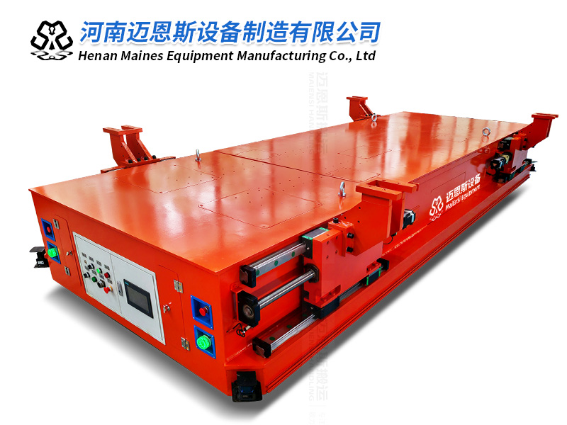 适配高铁机车运维！12吨全向重载AGV，实现机组组装转运数字化作业